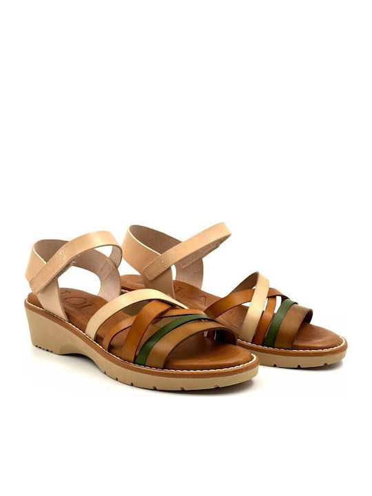 Leder Flache Sandalen Für Damen
