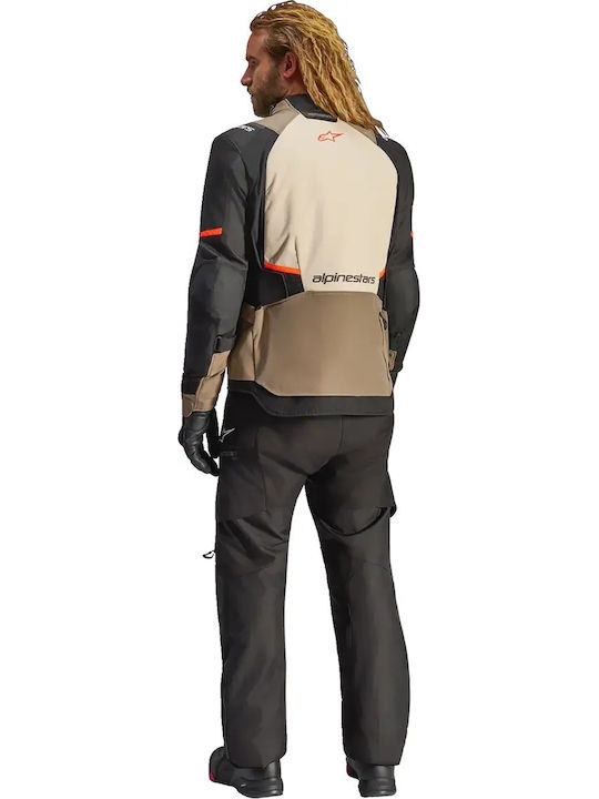 Alpinestars Andes V4 Winter Men's Riding Jacket Waterproof Grey / Brown