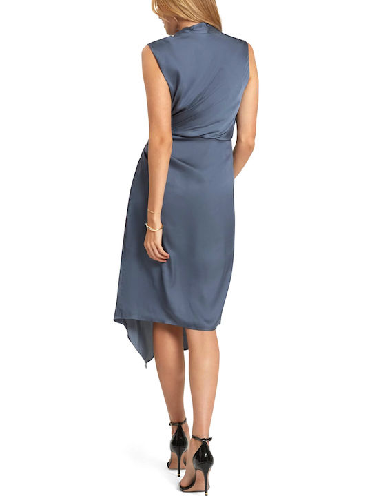 Ted Baker Satin Abendkleid Grau Ted Baker Satin Abendkleid Grau