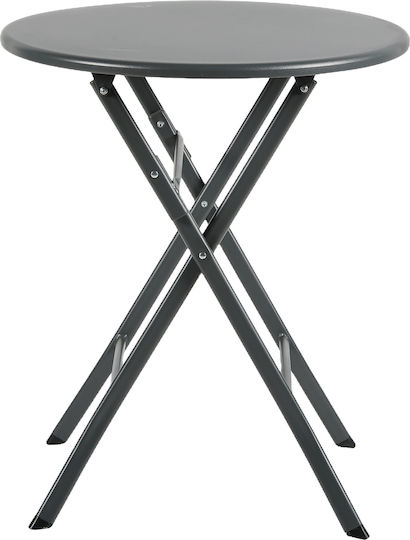 Bar Table Nova Foldable 60x60x70 Black