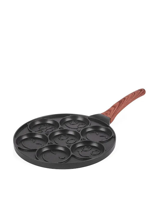 KönigHOFFER Τηγάνι για Pancakes από Αλουμίνιο με Αντικολλητική Επίστρωση 26.5cm