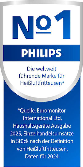 Philips Series 5000 Air Fryer with Double Removable Container 9l Black