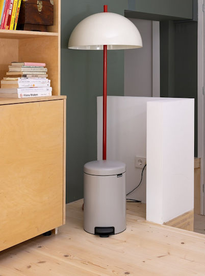 Brabantia Newicon Κάδος Απορριμμάτων Πλαστικός με Πεντάλ Γκρι 20lt Brabantia Newicon Κάδος Απορριμμάτων Πλαστικός με Πεντάλ Γκρι 20lt