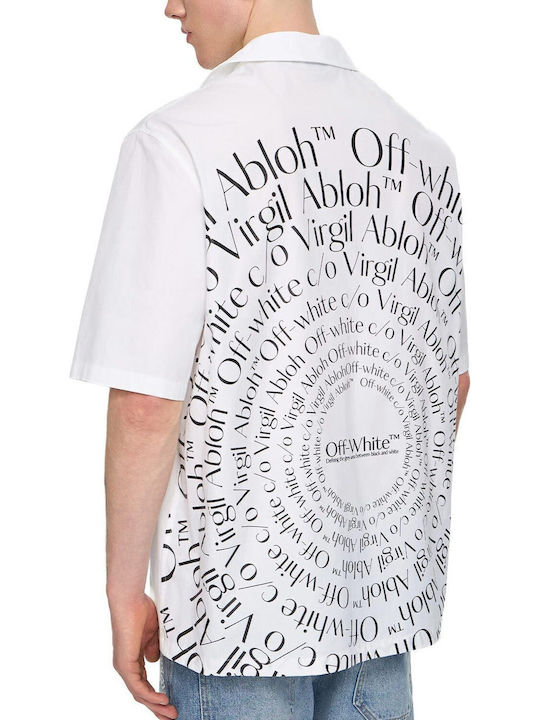 Off White Short Sleeve Shirt White