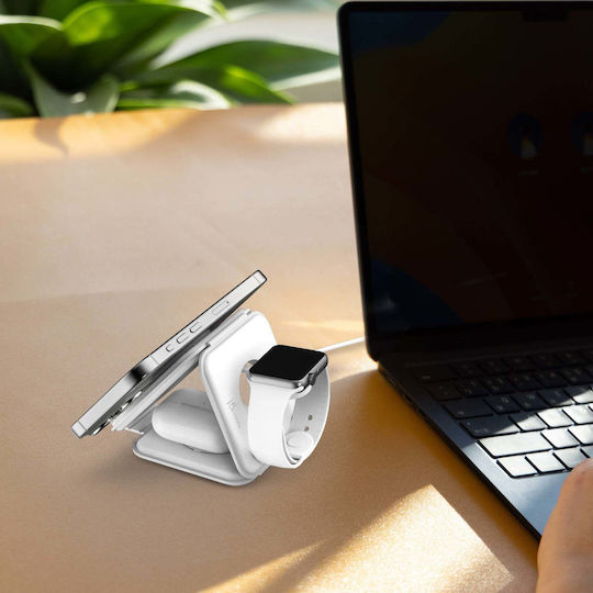 J5create Încărcător Wireless Qi2 15W Alb