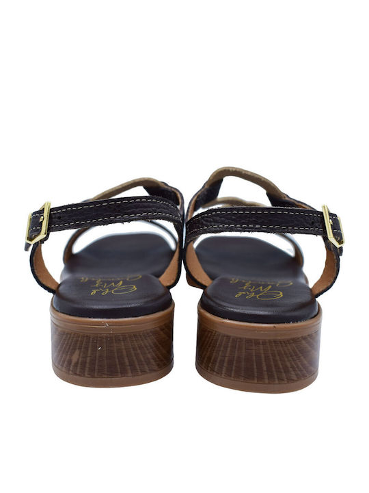 Leather Sandals Brown