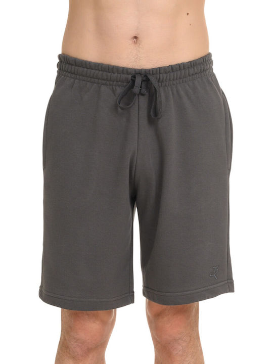 French Terry Men's Bermuda Shorts Gray