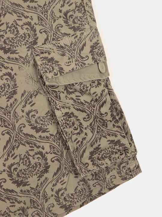 Herren Shorts Cargo Grau