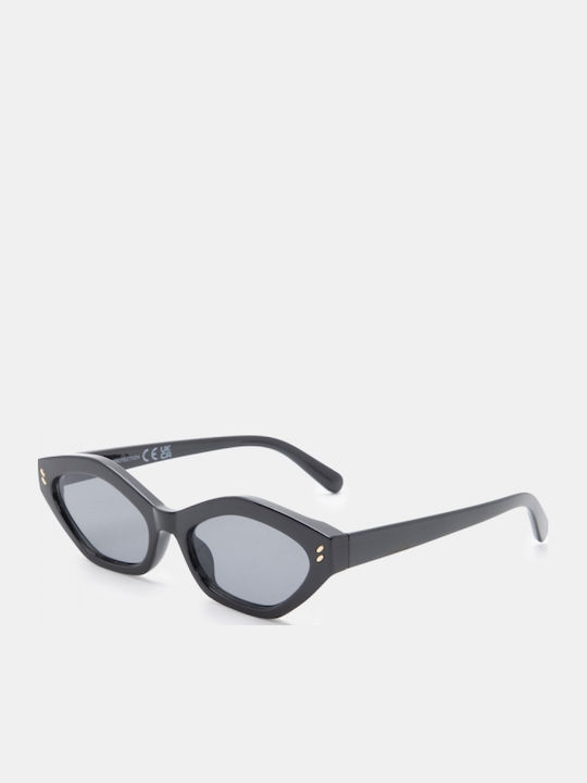 Luigi Unisex Ochelari De Soare Cu Culoare Neagră A Skelețului Și Culoare Neagră A Lentilei 4878601