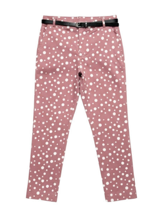 Women's Fabric Trousers Navy Blue