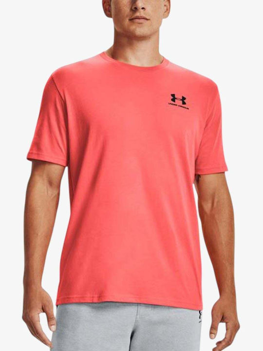 Under Armour Left Chest T-Shirt Orange Under Armour Left Chest T-Shirt Orange