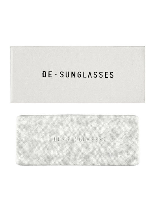 De Sunglasses Unisex Sonnenbrillen mit Schwarzem Horn umrandetem Rahmen GAVIN25NOR-N