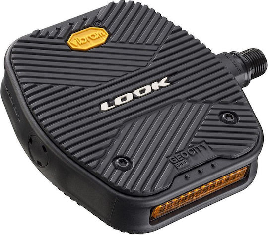 Look Grip Fahrradpedale Wohnung Schwarz