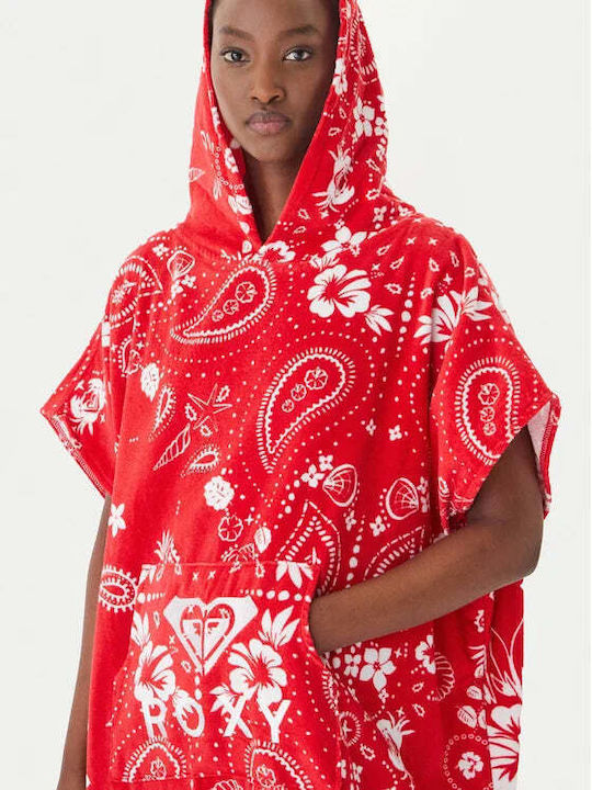 Roxy Stay Magical Cotton Pink Beach Poncho