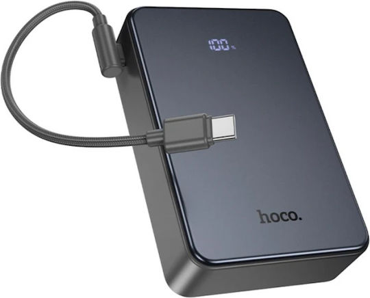 Hoco J170A Power Bank 20000mAh 22.5W με Θύρα USB-A και 2 Θύρες USB-C Μαύρο