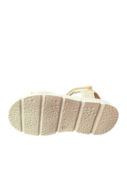 Kids' Anatomic White Sandals