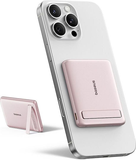 Baseus Picogo AM31 MagSafe Power Bank 5000mAh 20W Ροζ