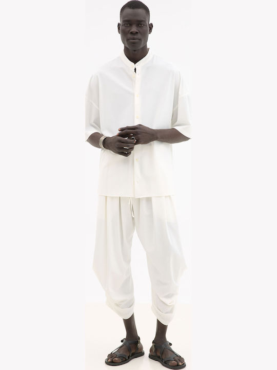 Trousers In Relaxed Fit Ecru