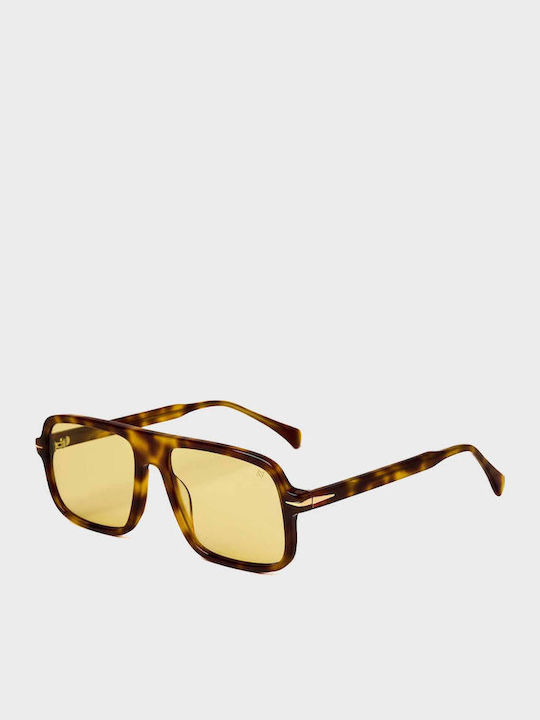 AV Sunglasses Solaris Woman Sunglasses with Horn-Rimmed Frame Honey