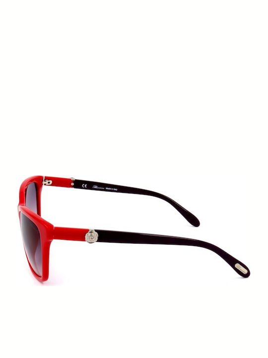 Blumarine Unisex Ochelari De Soare Cu Culoare Roșu Cadru Și Culoare Roșu Lentilă SBM651M
