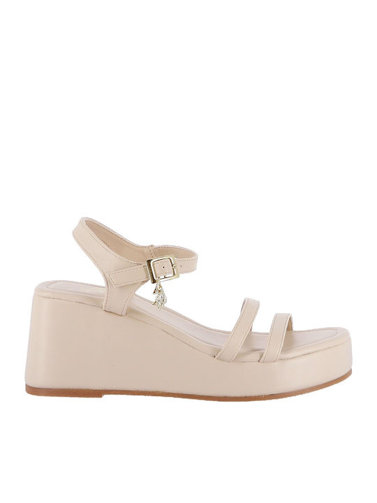 Summer Women's Platforms Beige