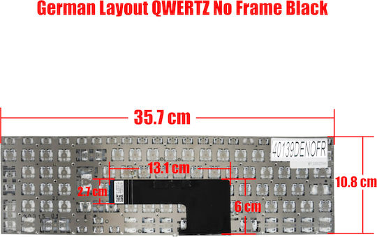 Deutsche Tastatur Für Laptop German Laptop Keyboard Sony Vaio Fit Svf15 Svf152 Svf1521c5e Svf15218cxw Svf152c29m Svf152a29m Svf153 Svf153a1ym Svf153a2tt Svf154 Svf15a1m2es Svf15a1s2es De No Frame Black Κωδ.40139denofr