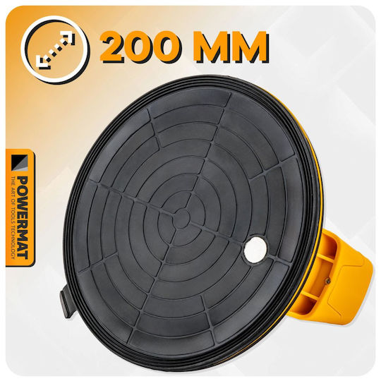 Cordless Suction Cup Powermat Pm-apps-200m 200 Mm 200 Kg Battery Charger Led Display