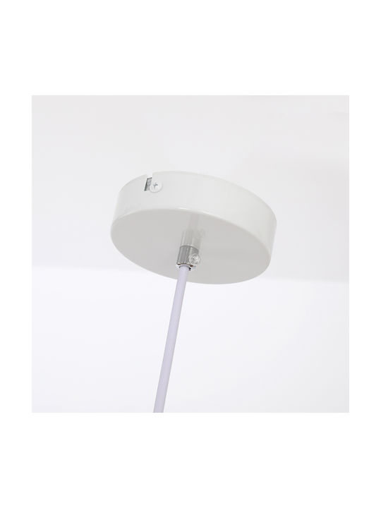 Agora Lighting Deckenleuchte Weiß mit Lampenbirnensockel E27