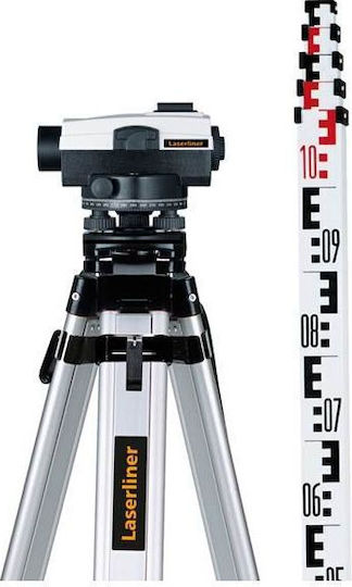 Optical Level Laserliner Al 32 Plus Tripod Flat Head Staff