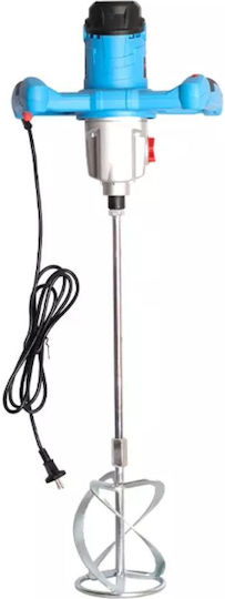 FixTec Electric Mortar and Paint Mixer 1600W with Mixing Attachment