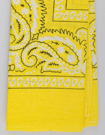 Unisex Haar Stirnbänder Rima Baumwollbandana 810-21 Gelbe