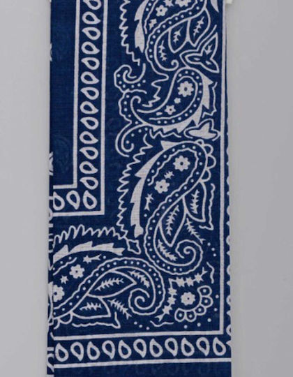 Unisex Haar Stirnbänder Rima Baumwollbandana 810-30 Blau