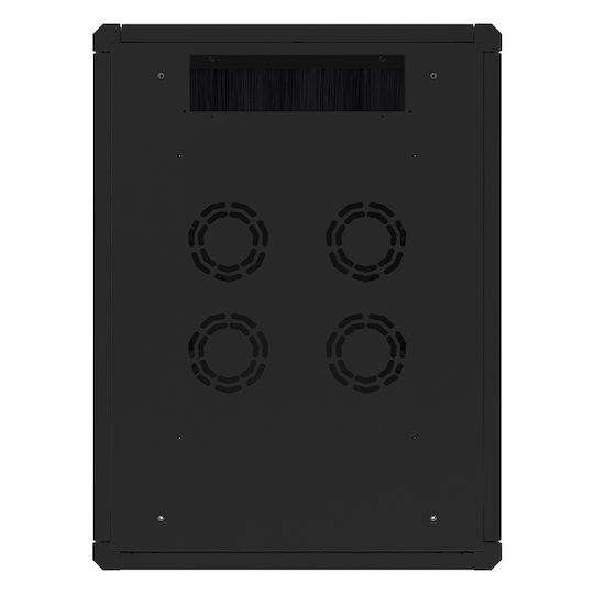Edision Dulap Rack Cu Picioare 19U Negru 60-02-0258