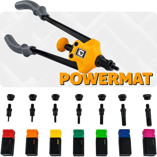 Manual Riveter Powermat Pm-nir-360t 360 Mm M3-m12