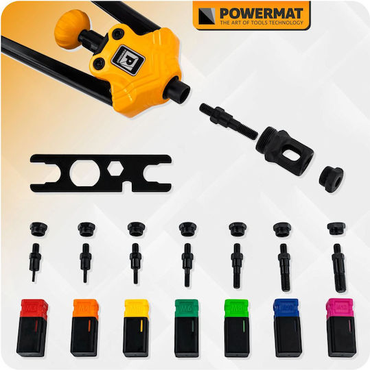Manual Riveter Powermat Pm-nir-360t 360 Mm M3-m12