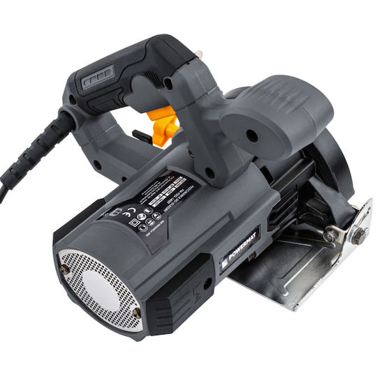 Powermat Φαλτσοπρίονο Ρεύματος 1400W Διαμέτρου 125mm
