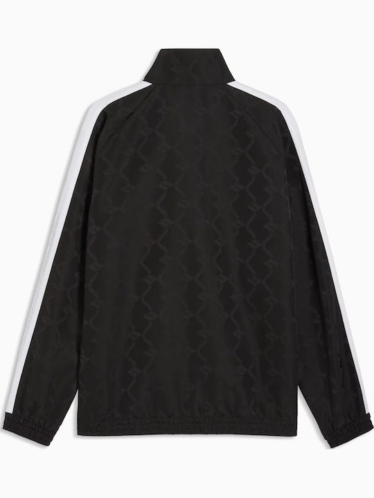 Woven Спортно Яке Черно