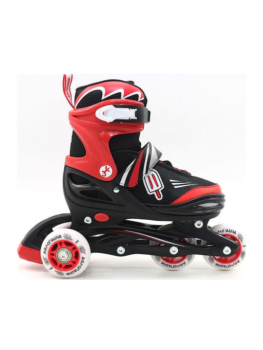 Αθλοπαιδιά Inline / Quad Αυξομειούμενα Rollers Μαύρα Παιδικά Αθλοπαιδιά Inline / Quad Αυξομειούμενα Rollers Μαύρα Παιδικά