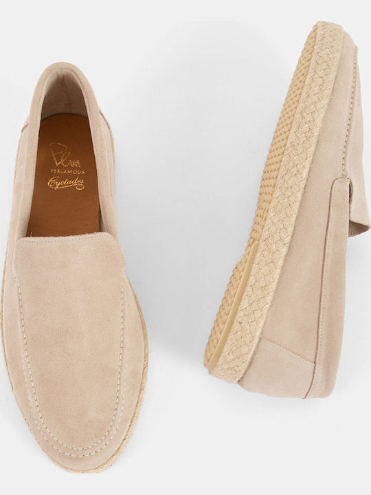 Herren Mokassins in Beige Farbe