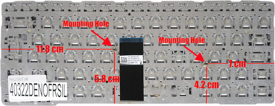 German Laptop Keyboard Sony Vaio Sve14a Sve14 Svs14 Sve14a2m1r 149114711us 9z.n6bbf.r01 149009951la 149118711es 149113211ch De No Frame Silver Κωδ.40322denofrsil