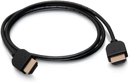 C2G Cable HDMI male - HDMI male 0.61m Μαύρο