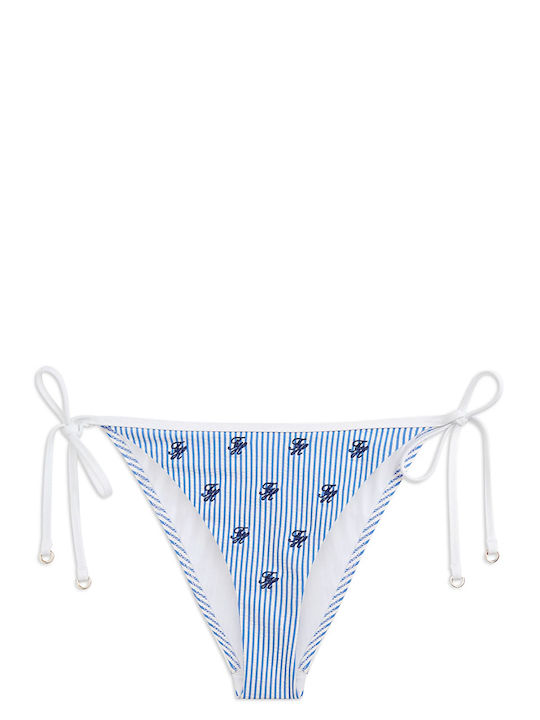 Slip Bikini Inferioare Cu Dantelă Albastru