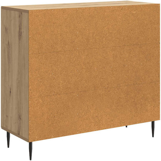 Holzsideboard Braun 89x34.5x80cm