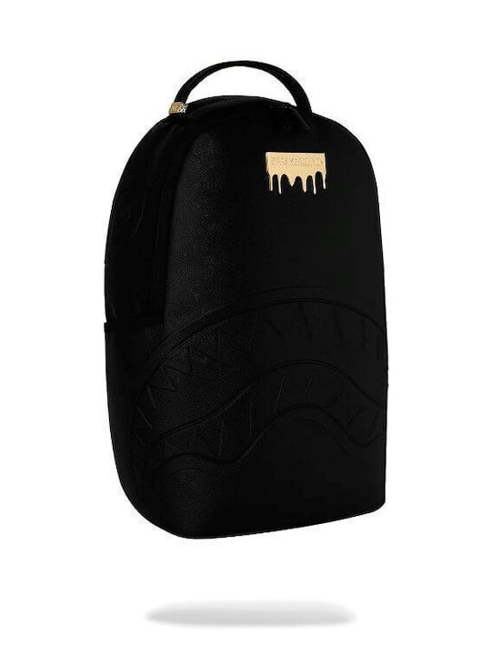 Sprayground Drip Σχολική Τσάντα Πλάτης Μαύρη με Θήκη για Παγούρι