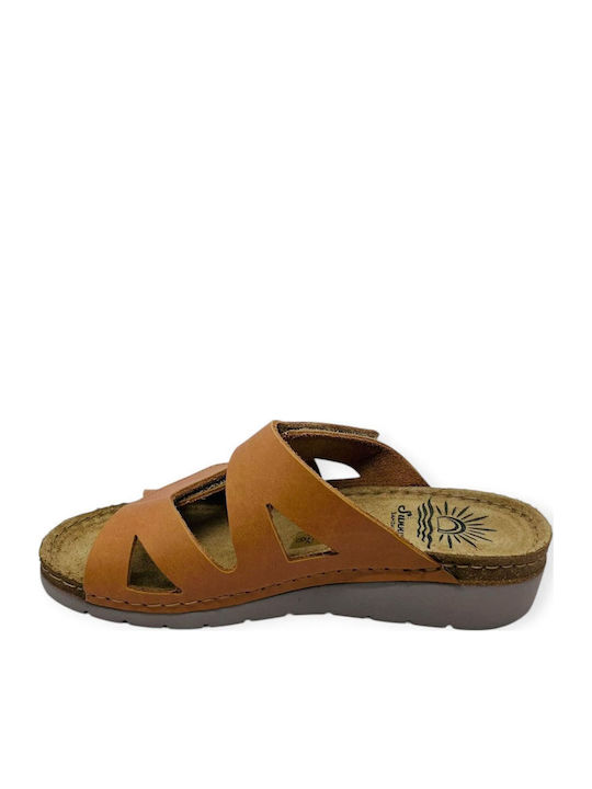 Leather Women's Anatomic Brown Sandals