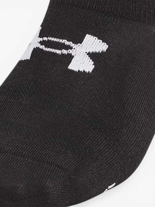 Under Armour Essential Ultra Αθλητικές Κάλτσες Μαύρες 6 Ζεύγη
