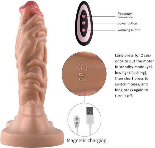 Ophelia's Dream Realistischer Vibrator mit Fernbedienung