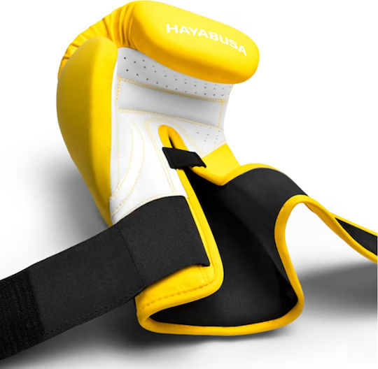 Hayabusa Leather Boxing Gloves for Competition Yellow