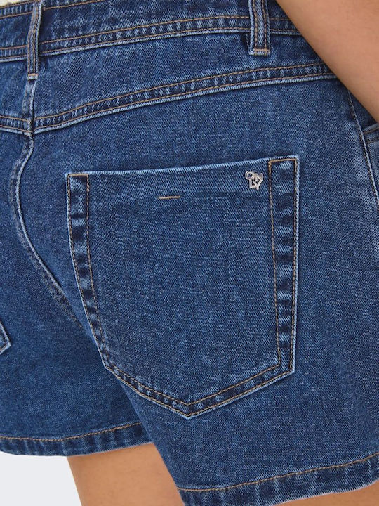 Women's Denim Skorts Navy Blue