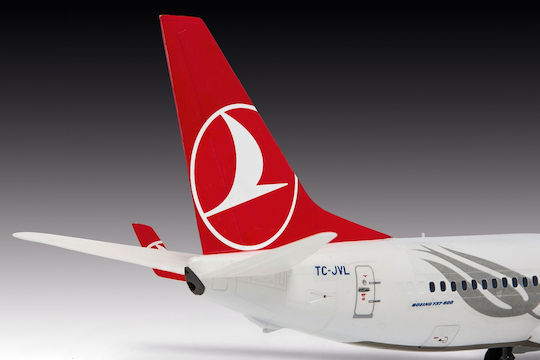 Assembly Model Revell Airplane Boeing 737-800 Turkish Airlines 63 Pieces